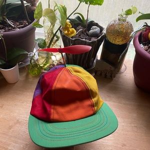 vintage propeller hat❤️🧡💛💚💙